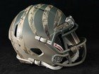 Cincinnati Bengals two tone painted Salute to Service Mini Helmet