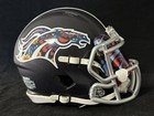 Denver Broncos Nuestra Cultura (our Culture) Mexico Inspired Broncos Mini Helmet