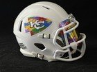 Kansas City Chiefs Autism Awareness Mini Helmet