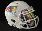 New England Patriots Autism Awareness Mini Helmet