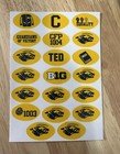 Michigan 2023/2024  Vinyl Award Decals Full Size