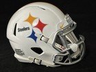 Pittsburgh Steelers White Alternate Mini Helmet 2025