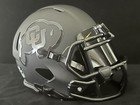 Colorado Buffaloes Blackout Mini Helmet 2024