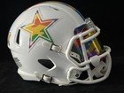 Dallas Cowboys Autism Awareness Mini Helmet With Visor.