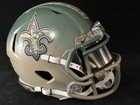 New Orleans Saints hand painted Salute to Service Mini Helmet