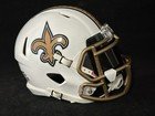 New Orleans Saints New Alternate mini helmet 2025