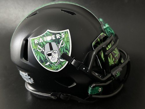 Raiders 420 Mini Helmet!!
