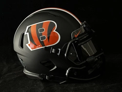 Cincinnati Bengals Alternate Mini Helmet With Visor