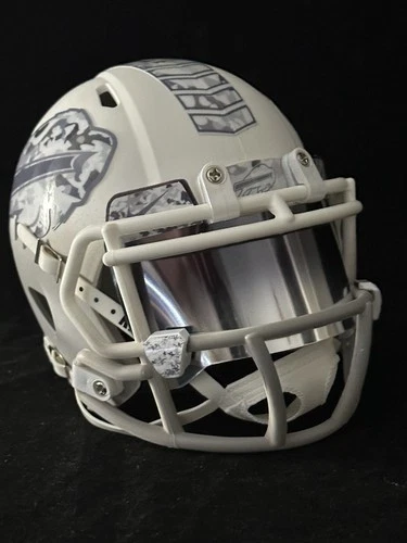 Buffalo Bills Winter Camouflage Mini Helmet