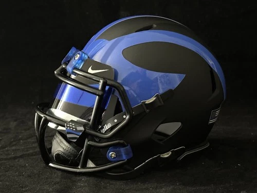 University of Michigan Back the Blue mini helmet