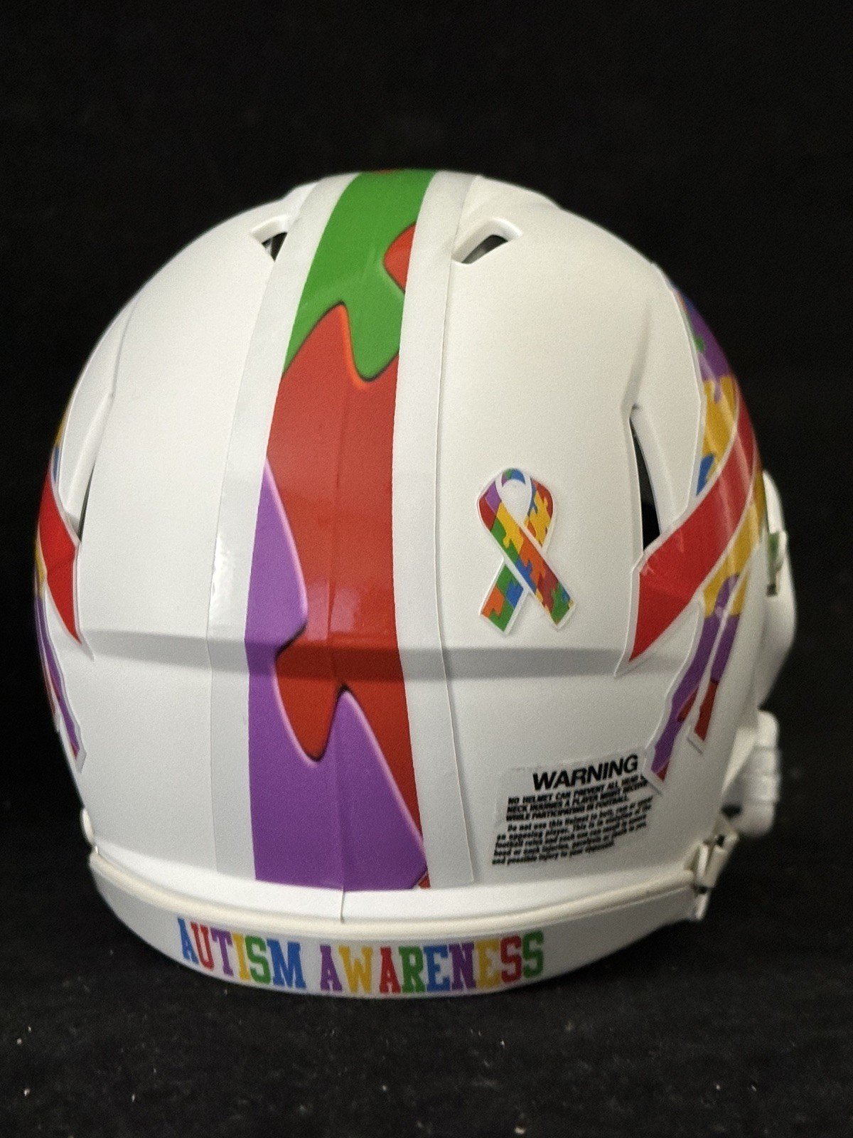 Buffalo Bills Autism Awareness Mini Helmet