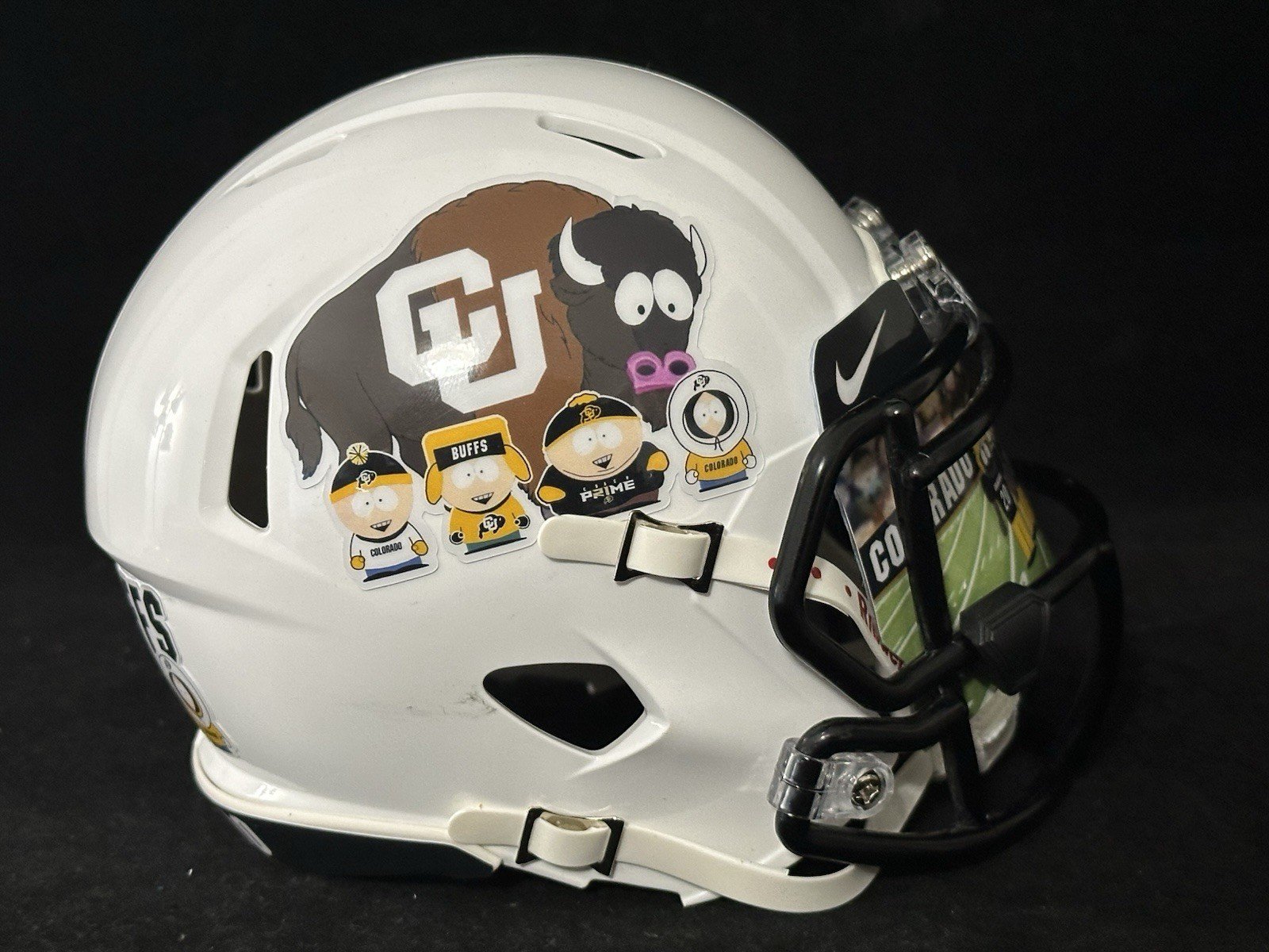 University of Colorado South Park Mini Helmet mash up!!