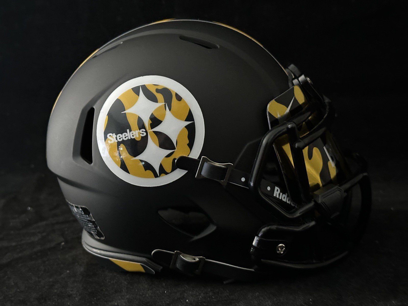 Pittsburgh Steelers Color Camo Mini Helmet