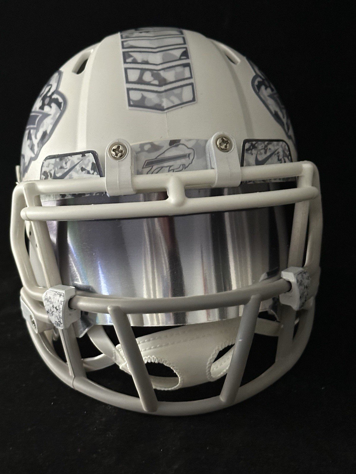 Buffalo Bills Winter Camouflage Mini Helmet