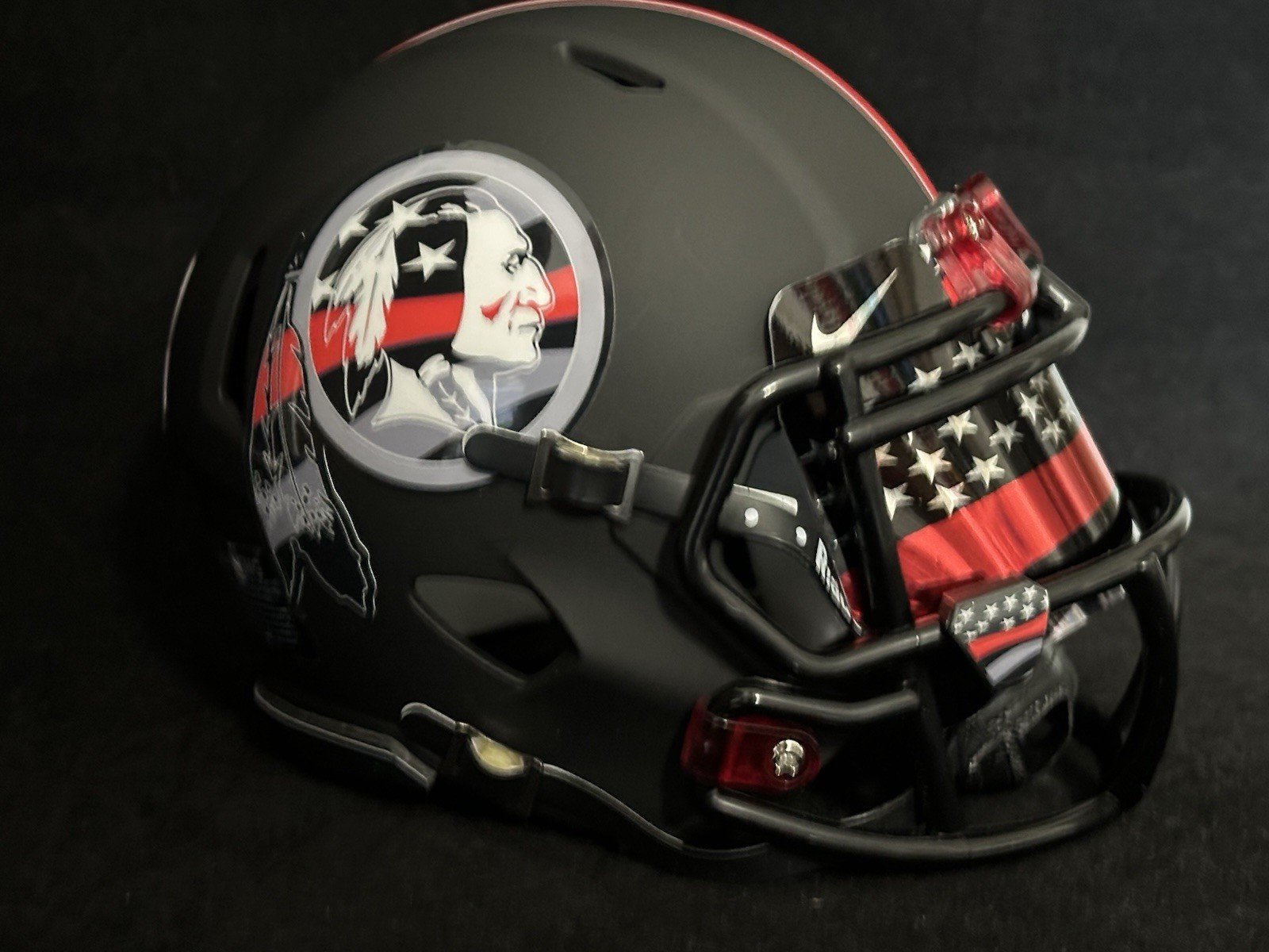 Washington Redskins First Responder Tribute Mini Helmet