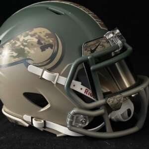 Vikings Salute to Service two tone design Mini Helmet