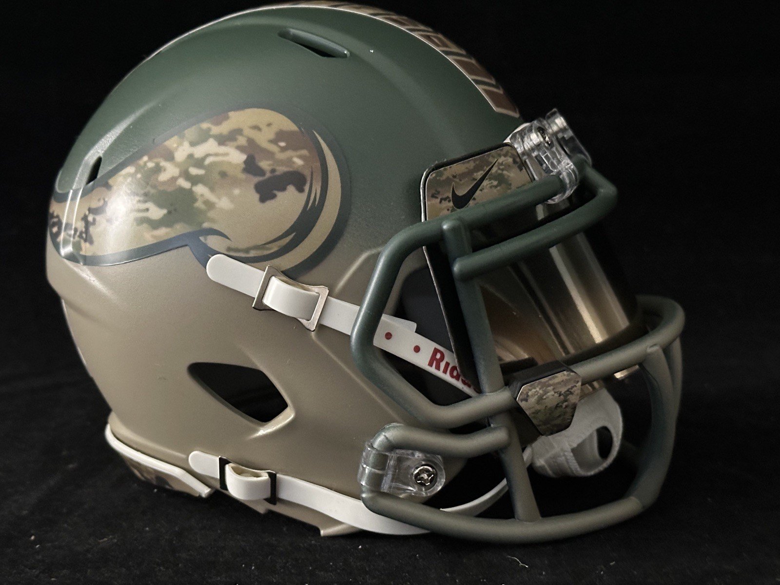 Vikings Salute to Service two tone design Mini Helmet