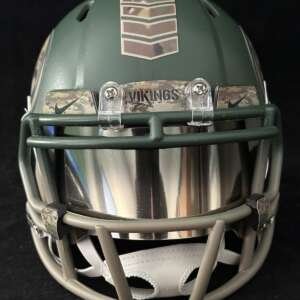 Minnesota Vikings Salute To Service Mini Helmet Air Brushed Two Tone
