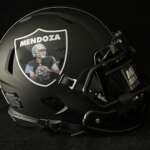 Fernando Mendoza Raiders Mini Helmet!