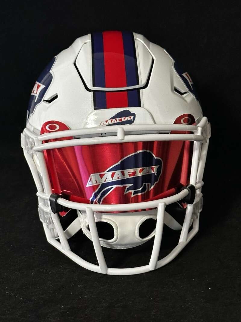 Buffalo Bills Mafia Midi Helmet With Oakley Visor