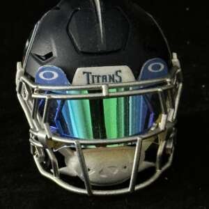Tennessee Titans Pocket Size 3D Printed Speedflex Helmet.