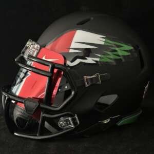 Philadelphia Eagles Italian American tribute Mini Football Helmet.