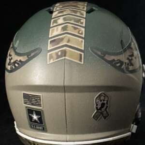 Vikings Salute to Service two tone design Mini Helmet