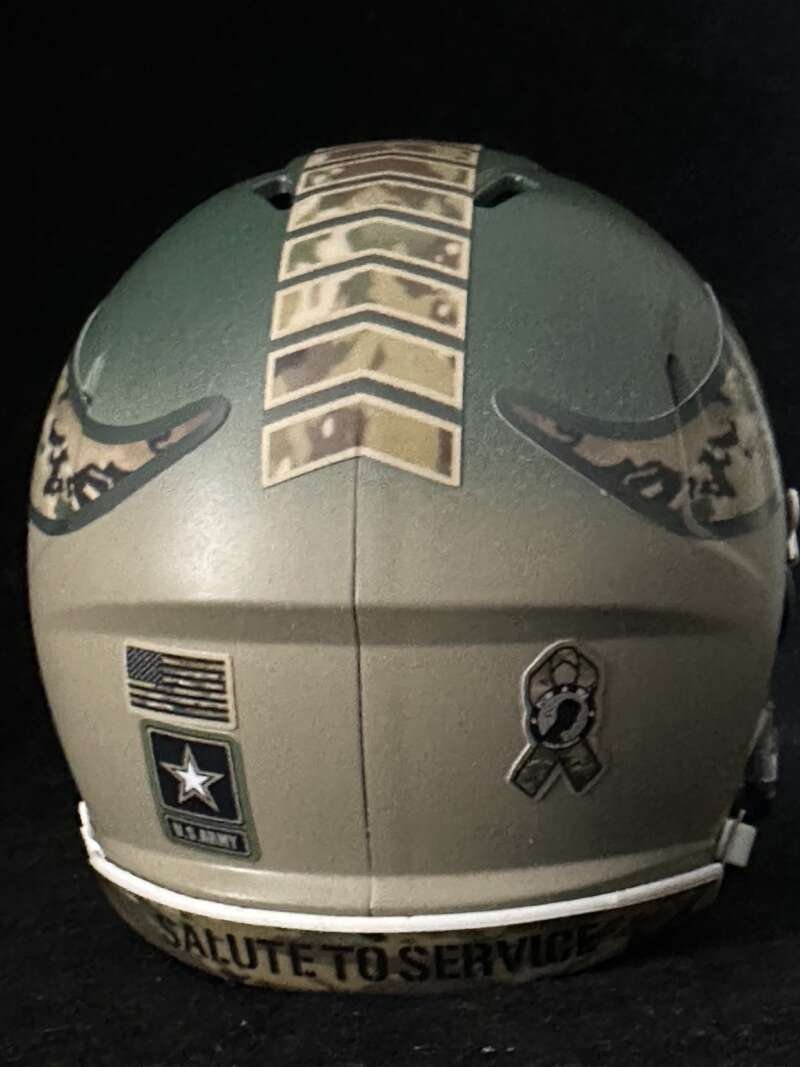 Vikings Salute to Service two tone design Mini Helmet