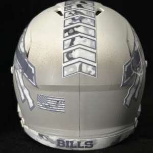 Buffalo Bills Winter Camouflage Mini Helmet