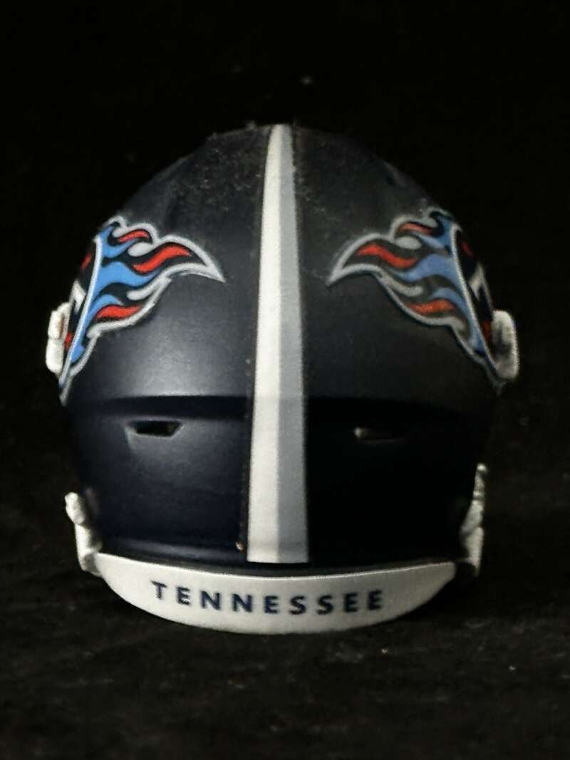 Tennessee Titans Pocket Size 3D Printed Speedflex Helmet.