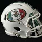 49ers Mexico City Game Commemorative Mini Helmet With Visor 2026