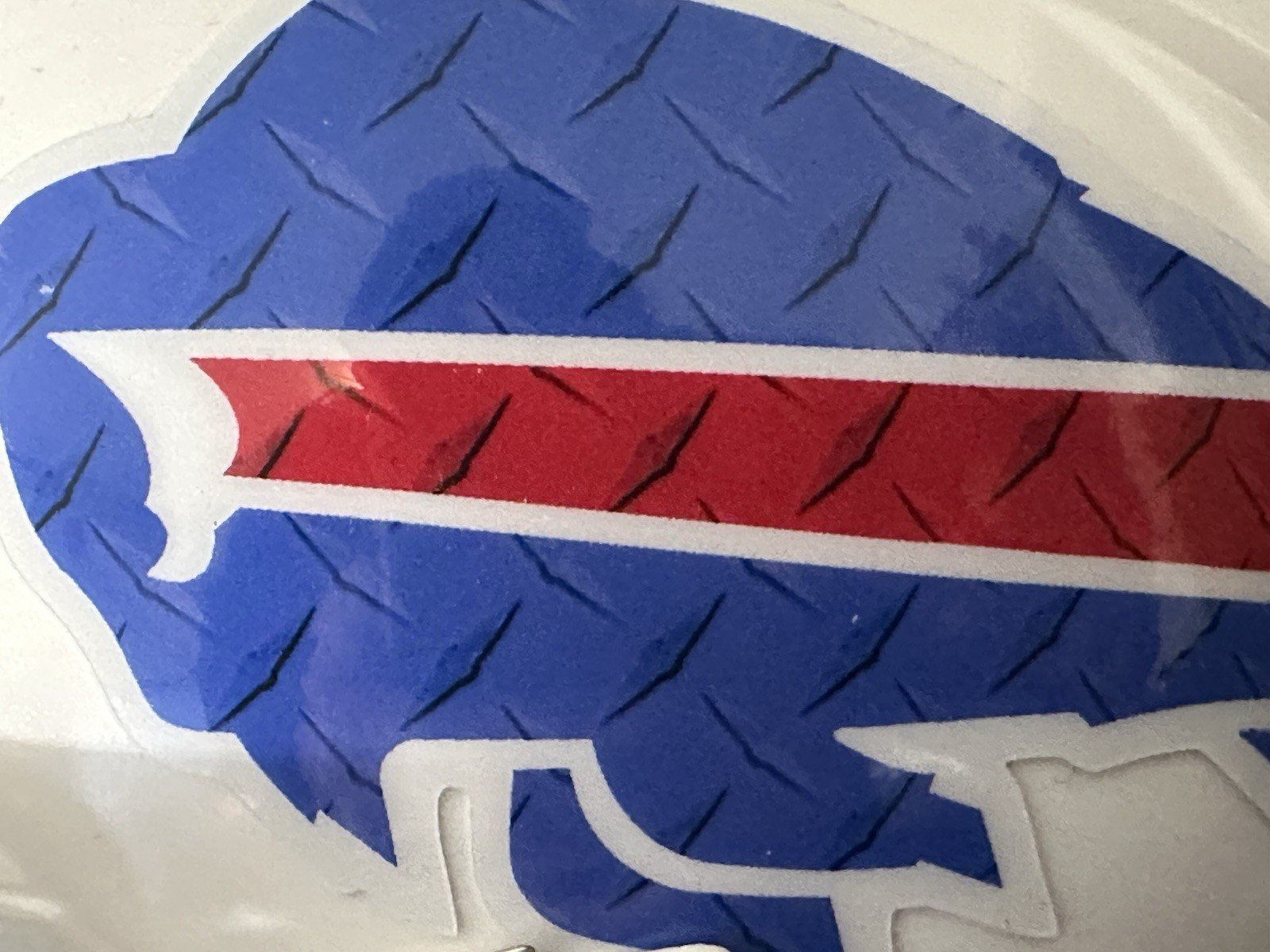 Buffalo Bills Diamond Plate Design Mini Helmet🔥
