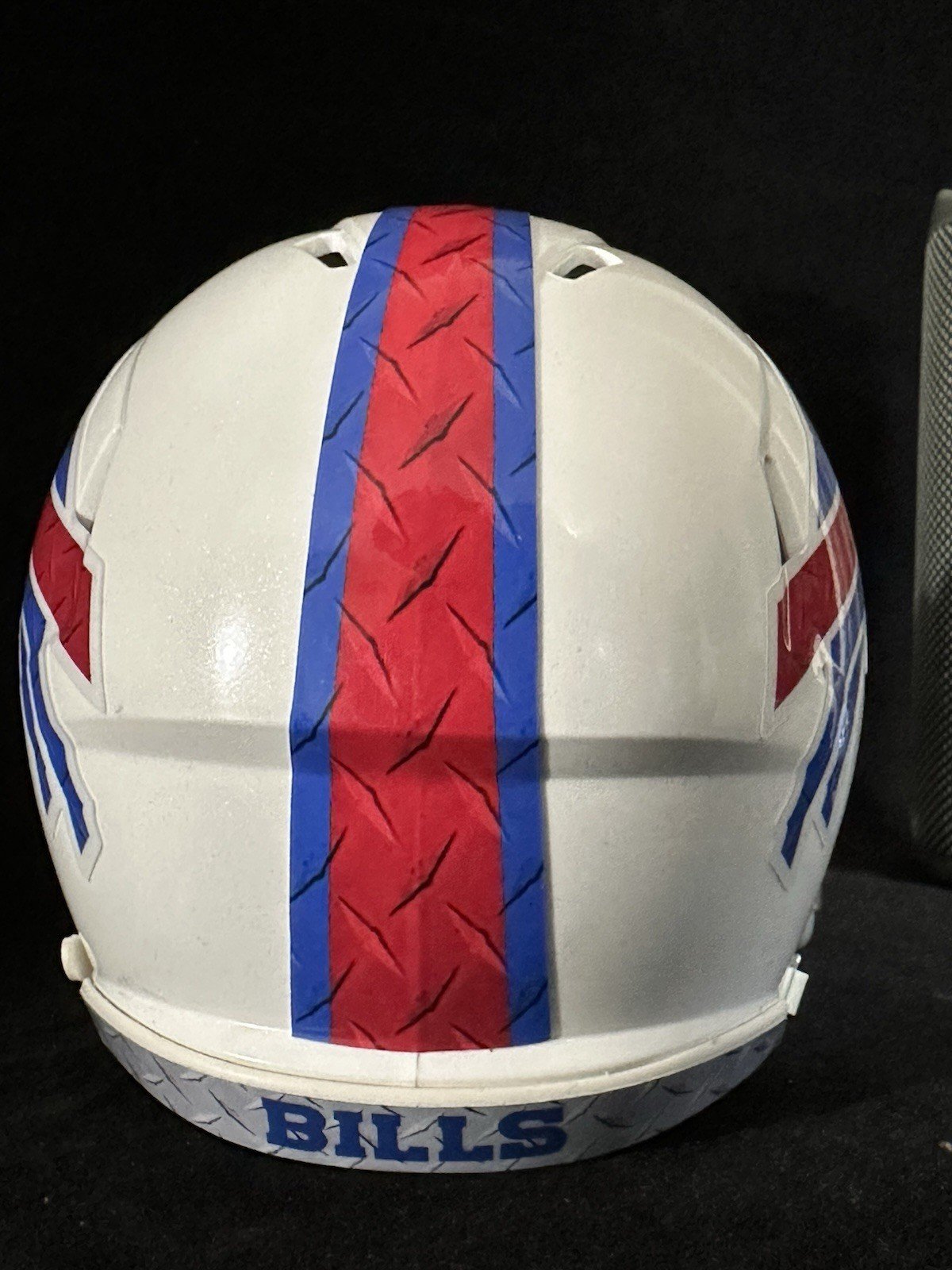 Buffalo Bills Diamond Plate Design Mini Helmet🔥