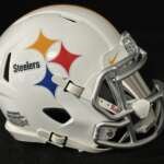 Pittsburgh Steelers White Alternate Mini Helmet 2025