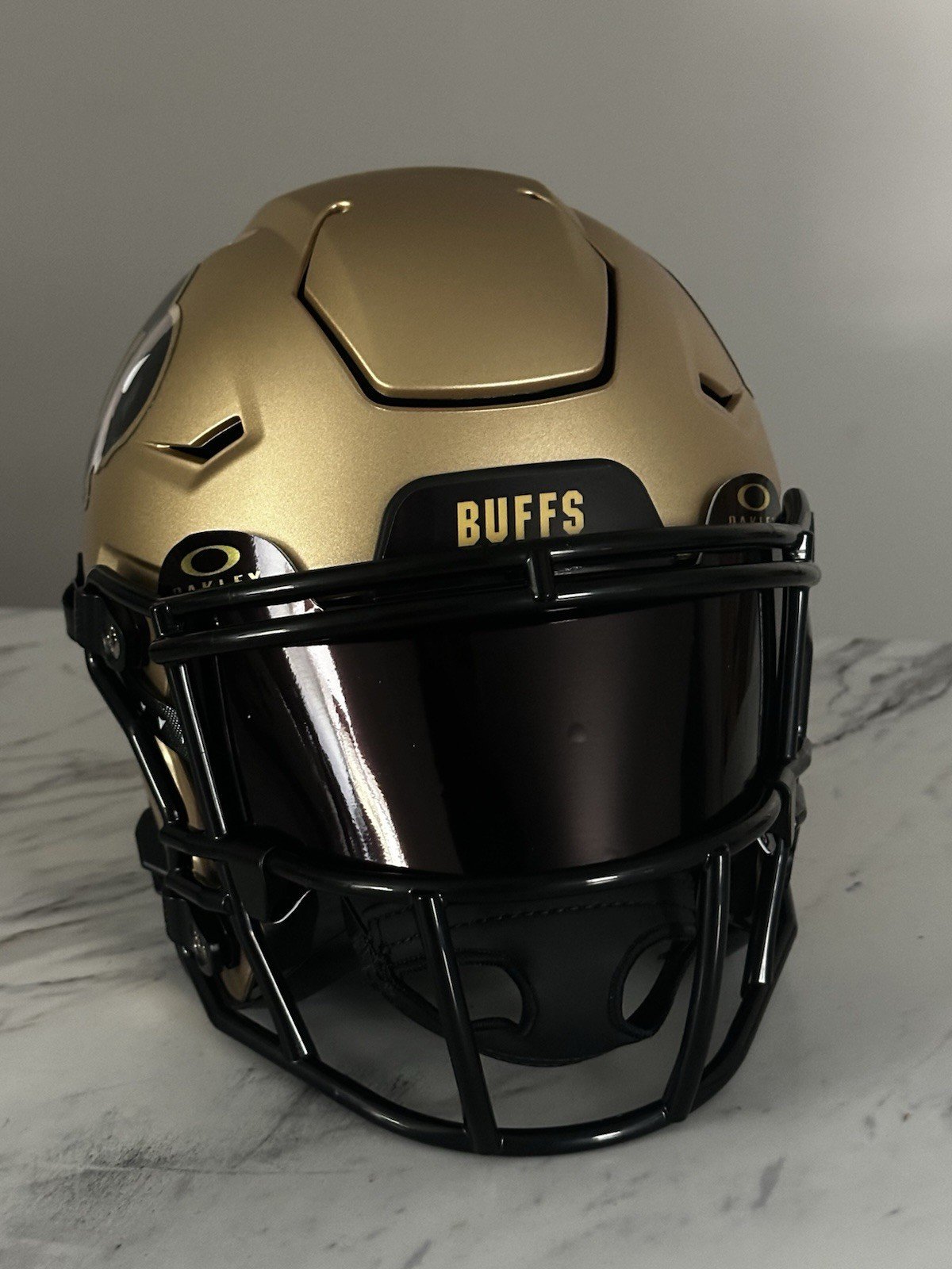 Colorado Buffaloes Midi (mid-Size) Speedflex Helmet With Oakley Visor