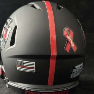 Kansas City Chiefs First Responders Tribute Mini Helmet With Visor