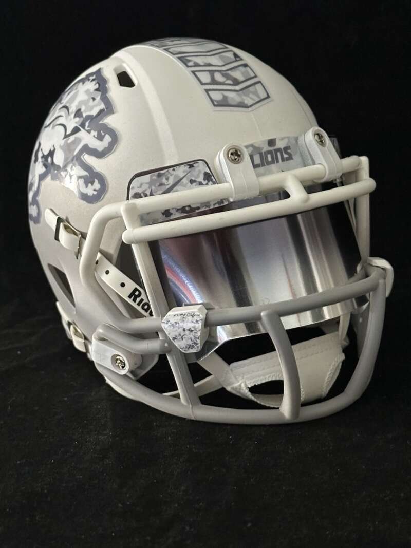 Detroit Lions Salute To Service Winter Camouflage