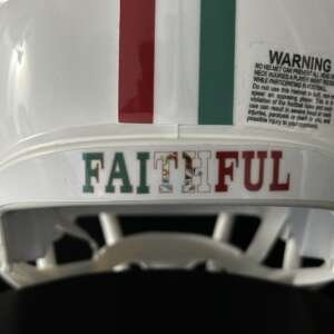 49ers Mexico City Game Commemorative Mini Helmet With Visor 2026
