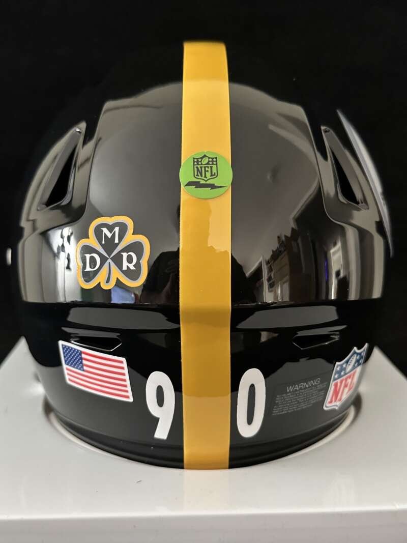 Pittsburgh Steelers Midi Helmet Vinyl Upgrade Decal Kit!