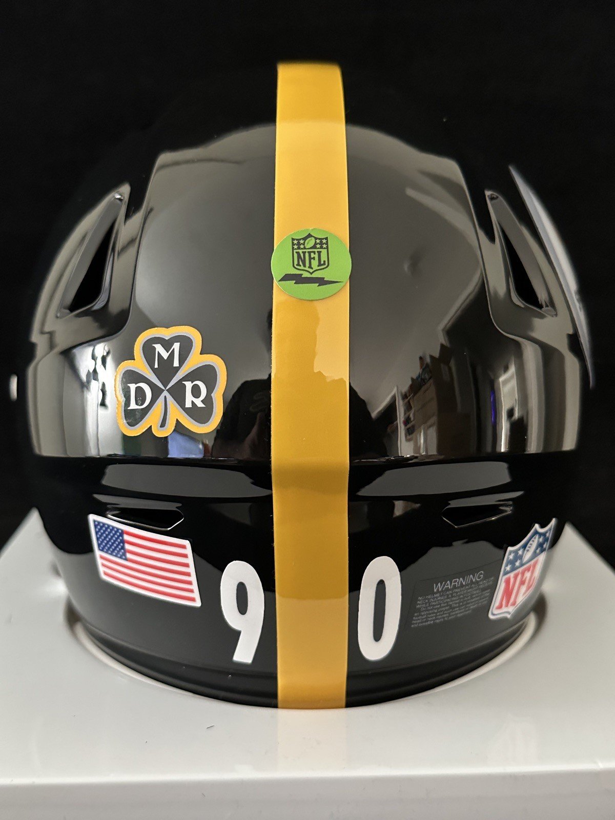 Pittsburgh Steelers Midi Helmet Vinyl Upgrade Decal Kit!