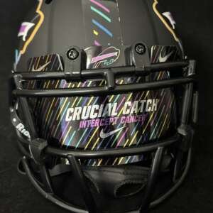 Bills Crucial Catch Mini Helmet With Crucial Catch Visor