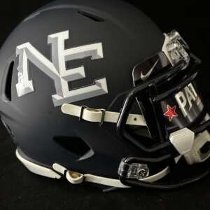 New England Patriots Alternate Mini Helmets With Custom Visor!