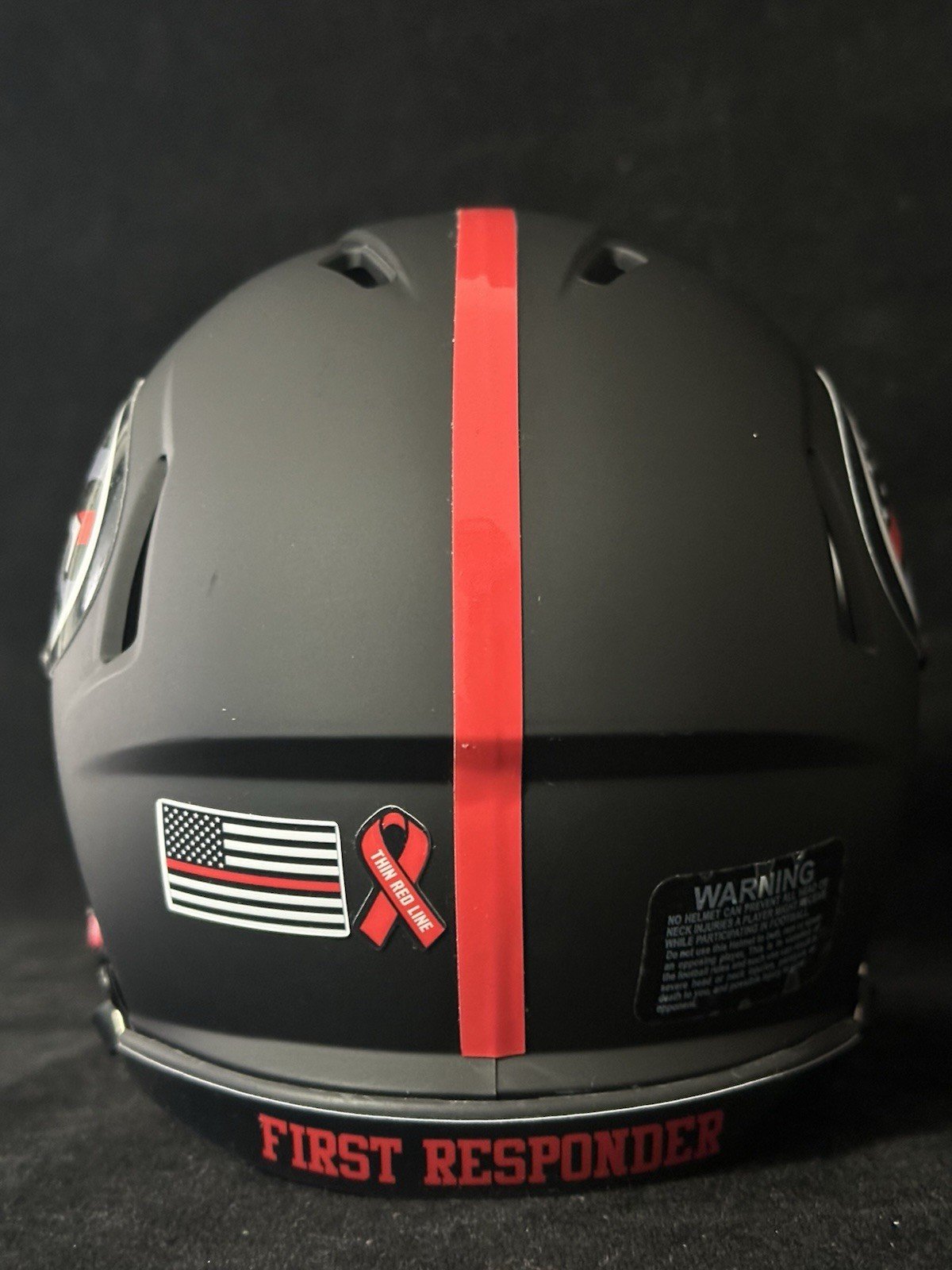 Forty Niners First Responder Fire Fighter Mini Helmet Tribute