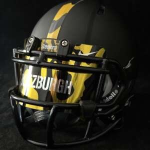 Pittsburgh Steelers Color Camo Mini Helmet