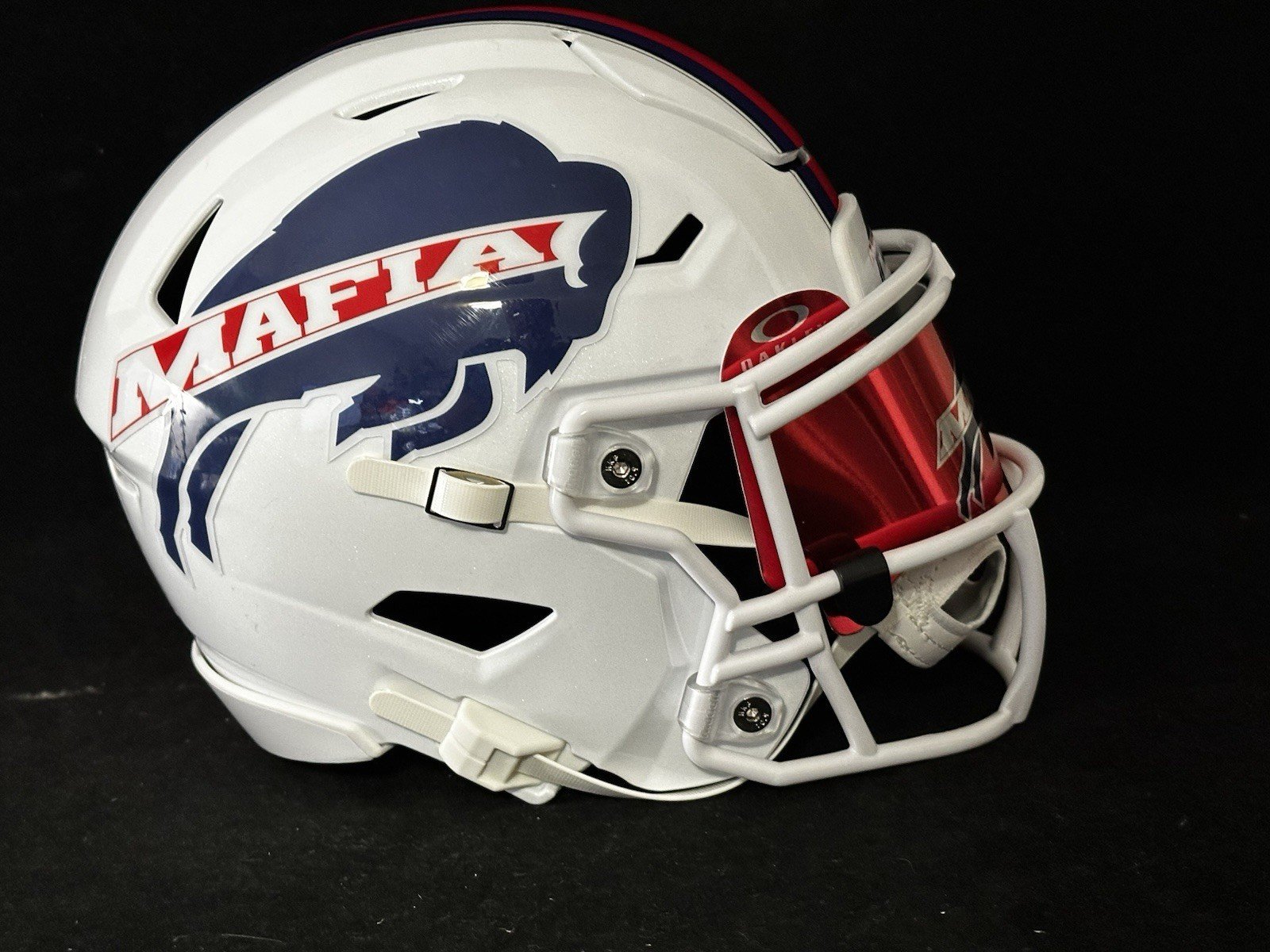 Buffalo Bills Mafia Midi Helmet With Oakley Visor