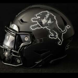 Detroit Lions Eminem Mashup Midi Speedflex With Visor! A Must Have!!!
