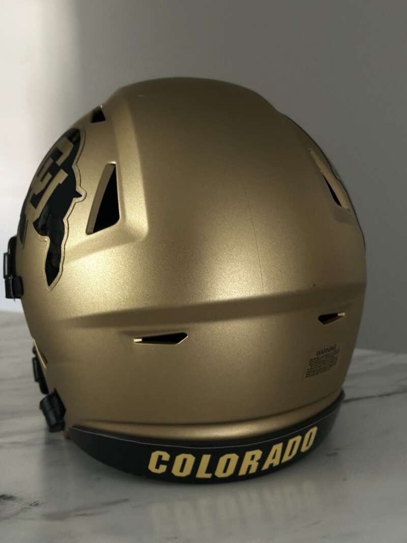 Colorado Buffaloes Midi (mid-Size) Speedflex Helmet With Oakley Visor