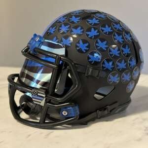 Ohio State Buckeyes Back The Blue Mini Football Helmet🔥🔥🔥
