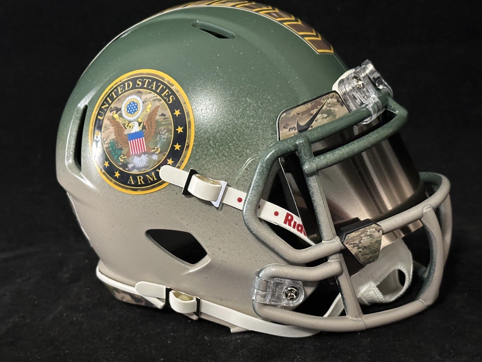 United States Army Mini Helmet with Visor