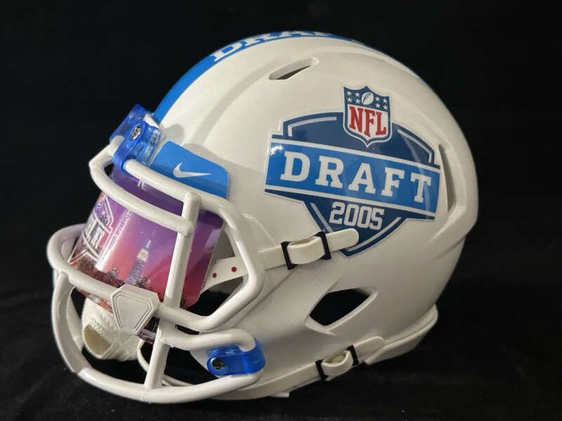 Custom Draft Mini Helmets You Choose Year Or Player